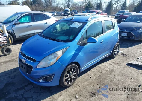 2013 Chevrolet Spark 2Lt Auto from USA, damaged, VIN KL8CF6S95DC507774